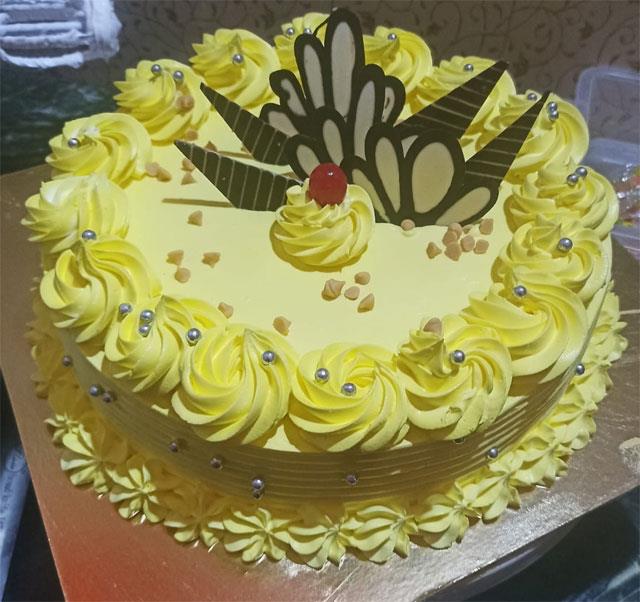 Sunshine & Sprinkles Cake